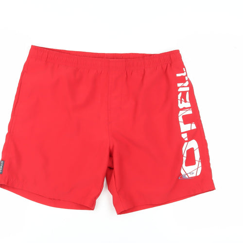 O'Neill Men's Red S Casual Logo Shorts