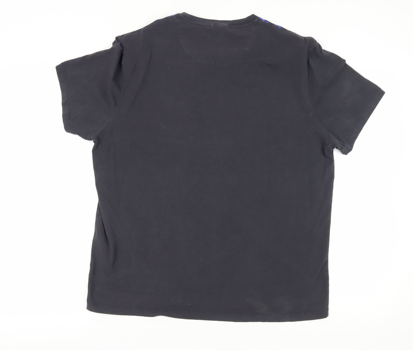 DKNY Black Unisex T-Shirt L Casual Short Sleeve Classic