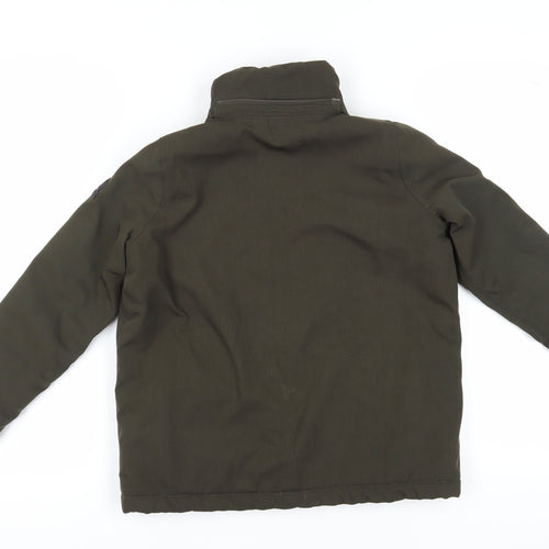 TOG 24 Boys Green Basic Jacket - Size 24, Lined & Zip Closure
