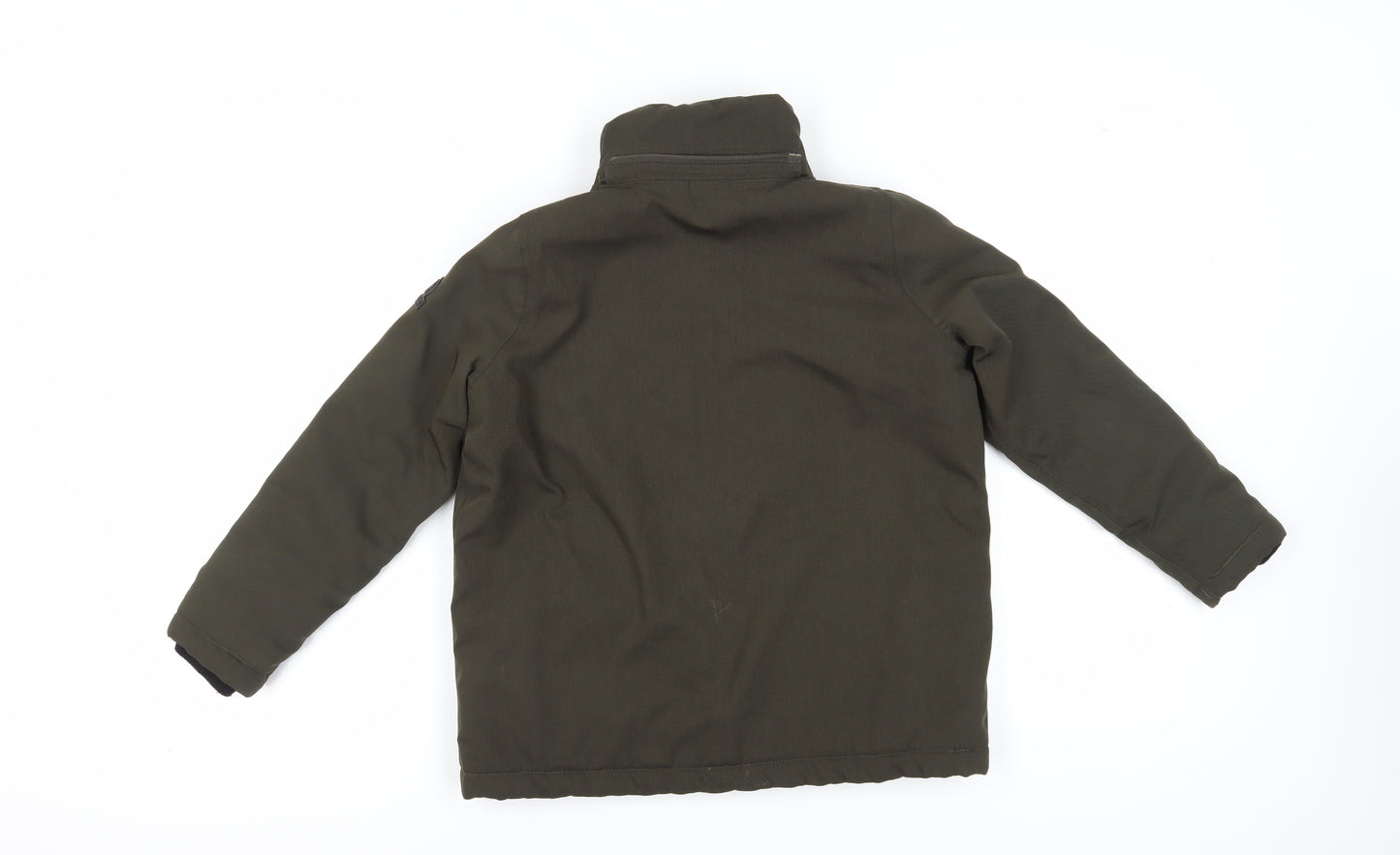 TOG 24 Boys Green Basic Jacket - Size 24, Lined & Zip Closure