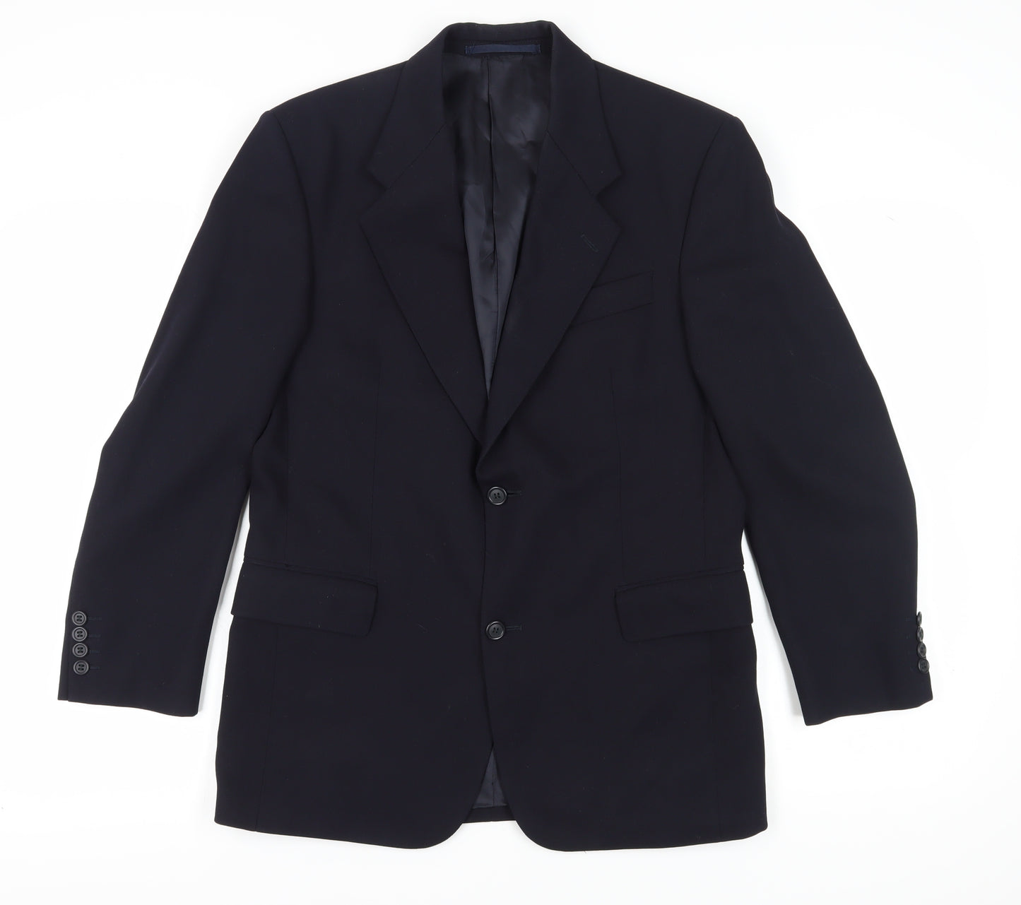 Berwin & Berwin Men's Blue Blazer 38S, Formal Design