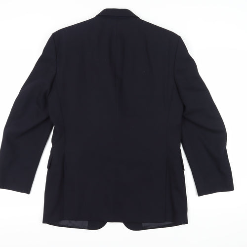 Berwin & Berwin Men's Blue Blazer 38S, Formal Design