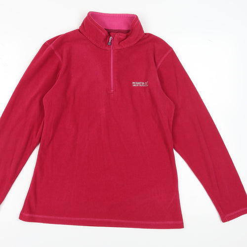 Regatta Women's Red Pullover Sweatshirt UK 10