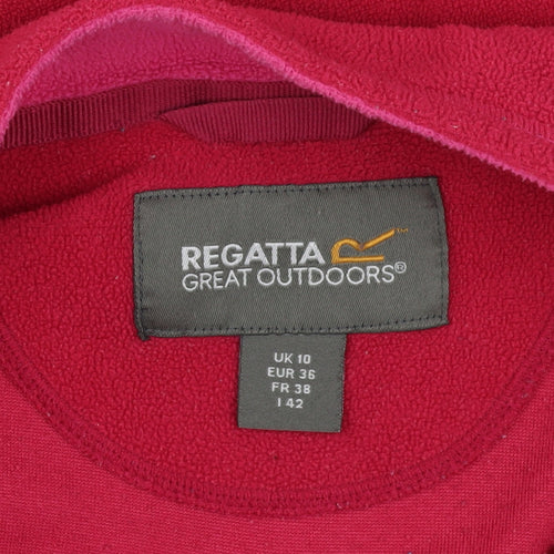 Regatta Women's Red Pullover Sweatshirt UK 10