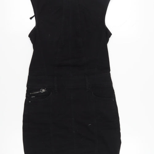 G-Star RAW Women's Black Sleeveless Bodycon Dress