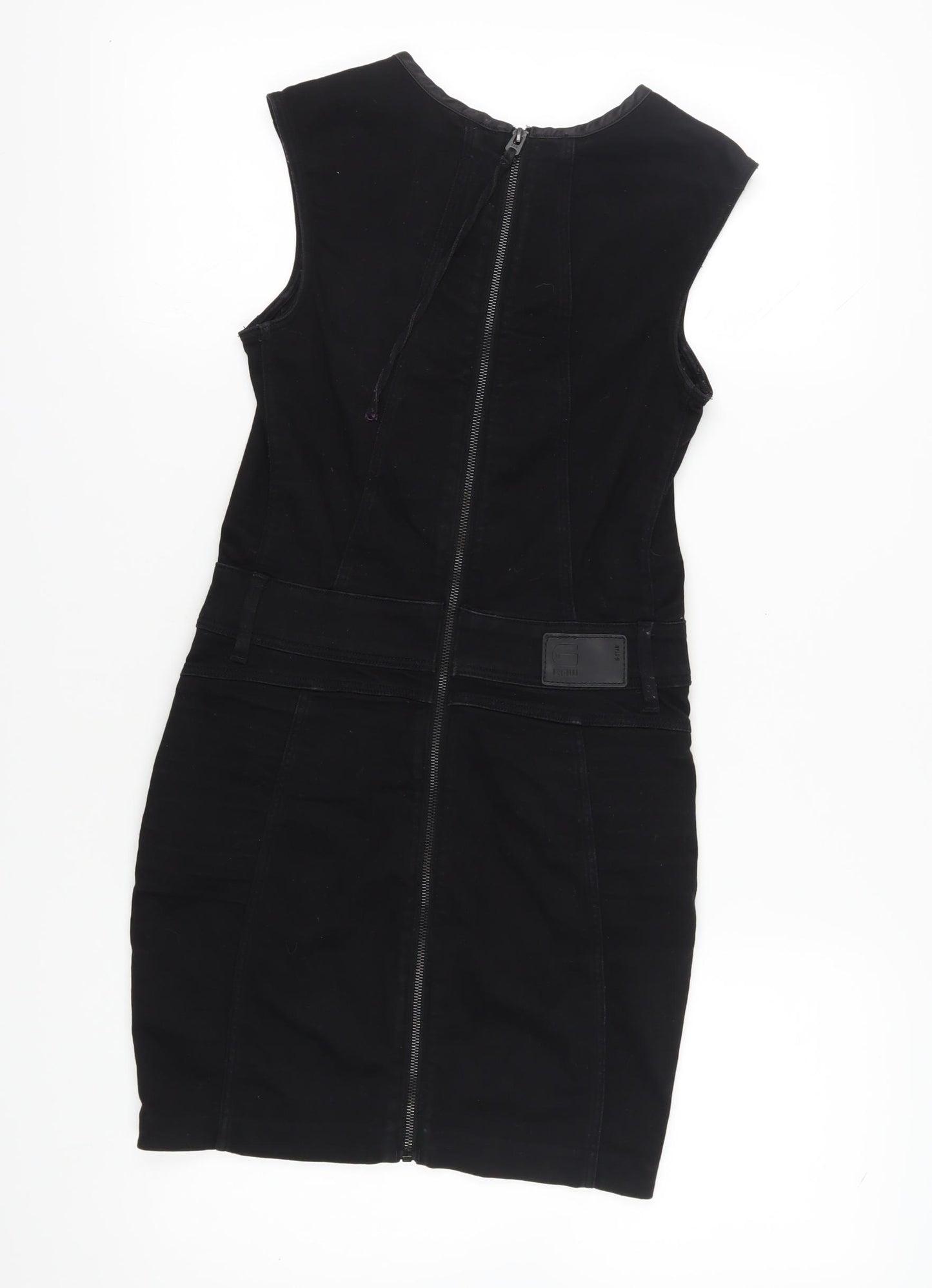 G-Star RAW Women's Black Sleeveless Bodycon Dress