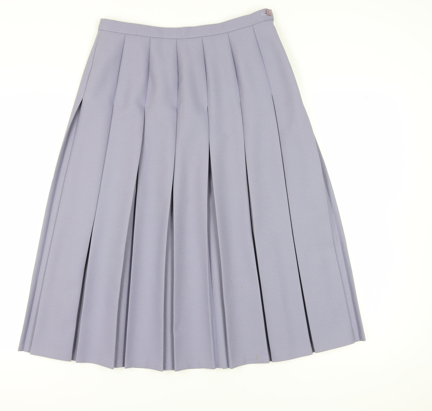 Eastex Women's Grey Pleated Midi Skirt Size 14
