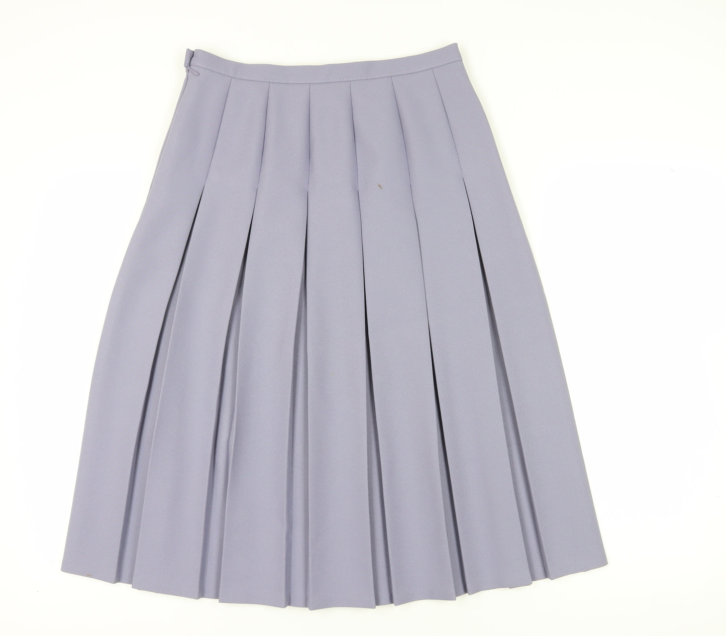 Eastex Women's Grey Pleated Midi Skirt Size 14