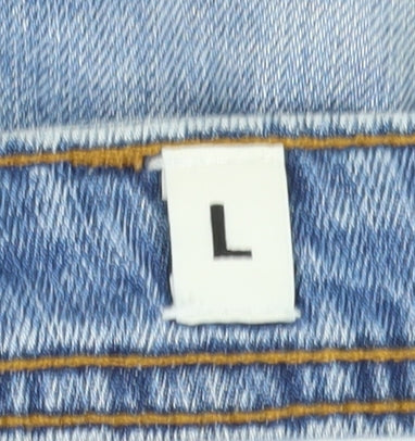 Jack & Jones Men's Blue Denim Shorts, L, Casual