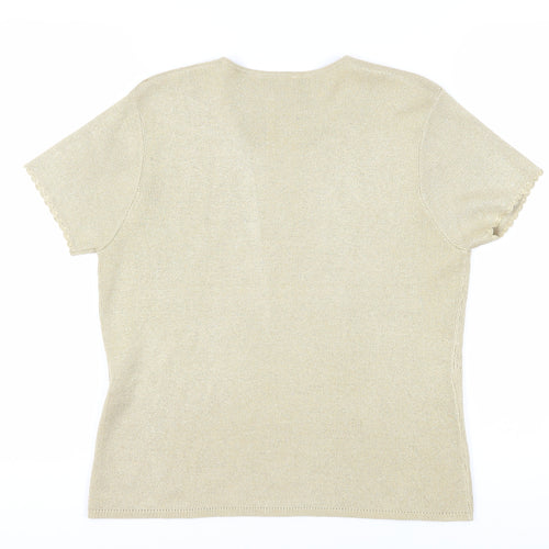 Eastex Women's Beige Pullover Jumper Size 12