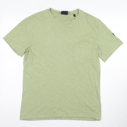 Henri-Lloyd Men's Green Crew Neck T-Shirt, Size S