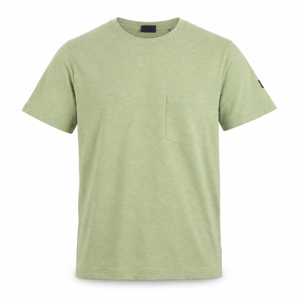 Henri-Lloyd Men's Green Crew Neck T-Shirt, Size S