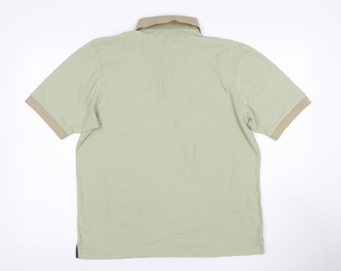 Farah Men's Beige Polo Shirt - Size M, Casual Classic