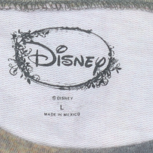 Disney Women's Multicoloured L Sweatshirt, Graphic Print Pullover