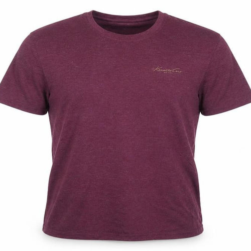 Kenneth Cole Men's Purple M Crew Neck T-Shirt