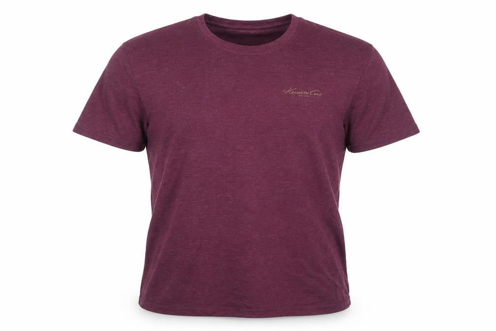 Kenneth Cole Men's Purple M Crew Neck T-Shirt