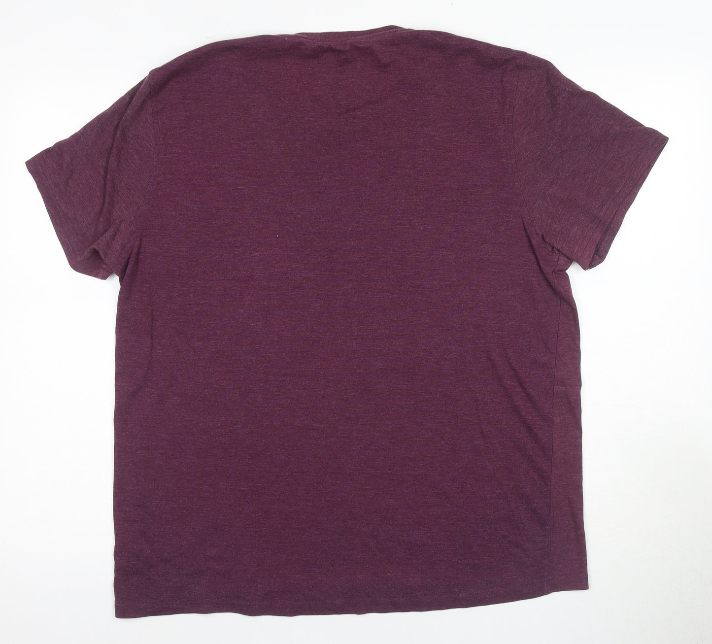 Kenneth Cole Men's Purple M Crew Neck T-Shirt