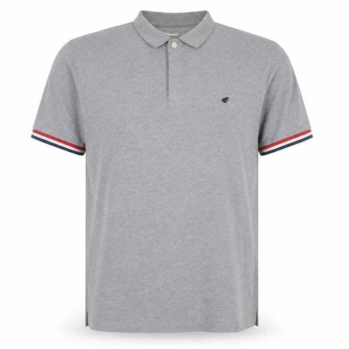 Giordano Men’s Grey 2XL Short Sleeve Polo Shirt