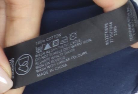 Jasper Conran Men's Blue V-Neck T-Shirt XL