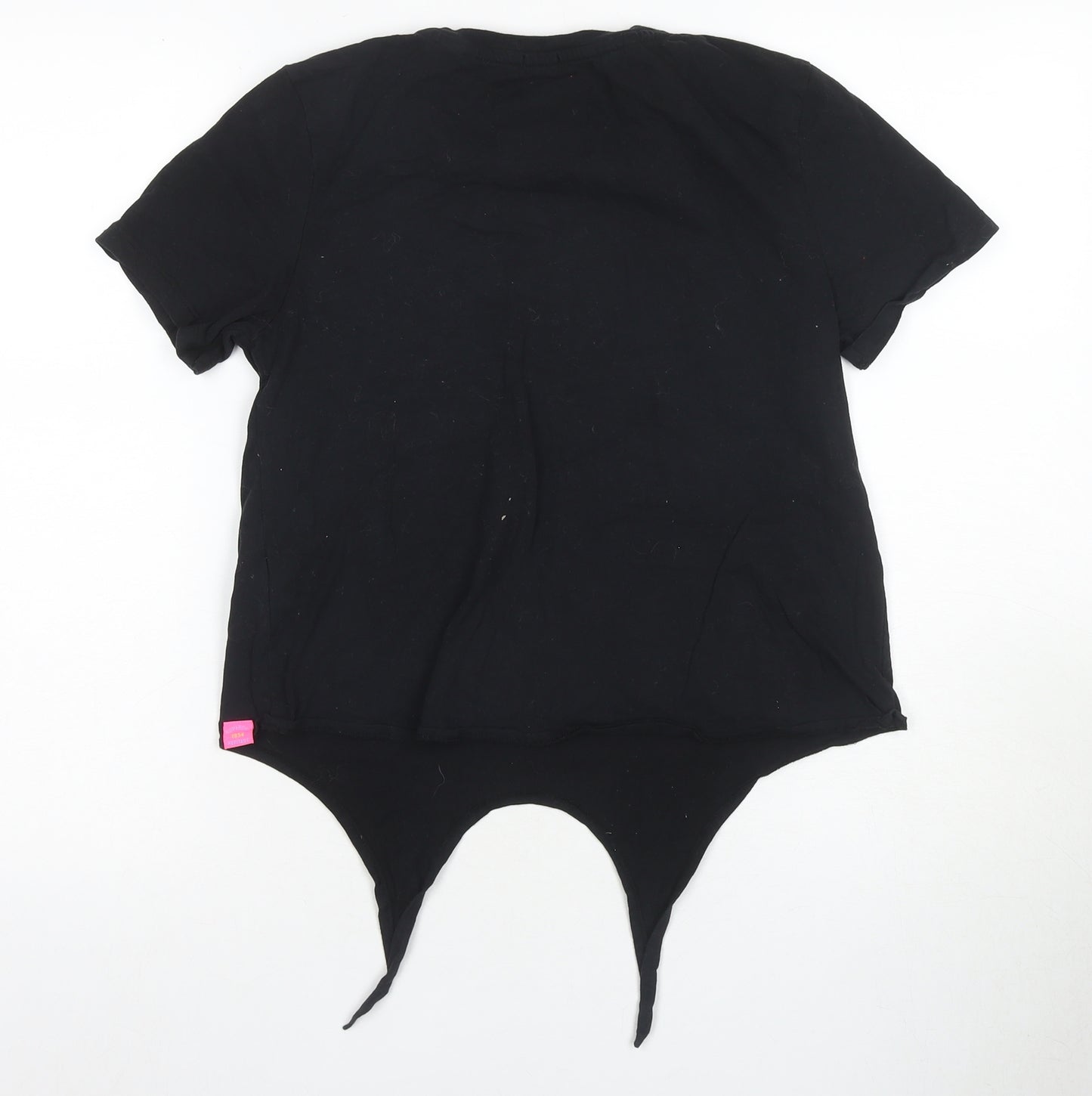 Superdry Women's Black S Rhinestone Crew Neck T-Shirt