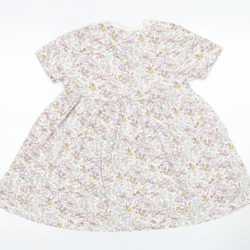 Next Girls Multicoloured Floral A-Line Dress 5-6 Years