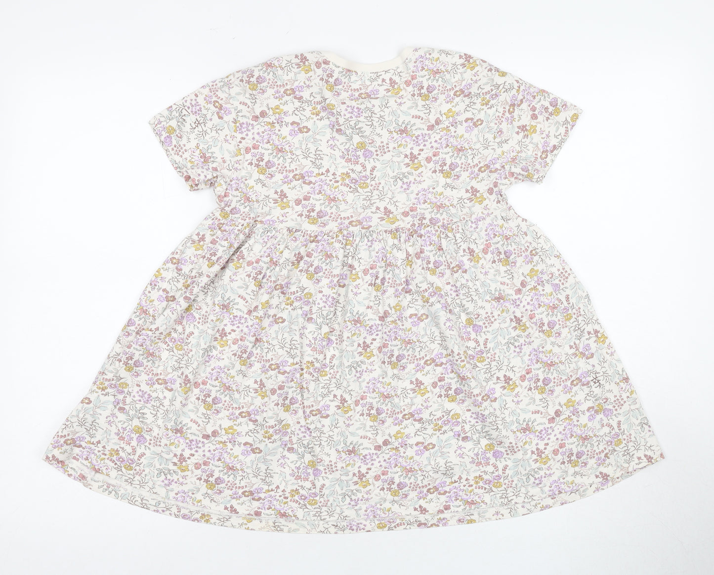 Next Girls Multicoloured Floral A-Line Dress 5-6 Years
