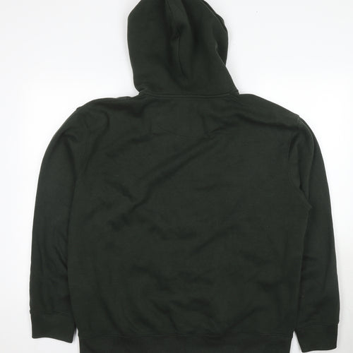 Jack & Jones Men's Green XL Full Zip Hoodie