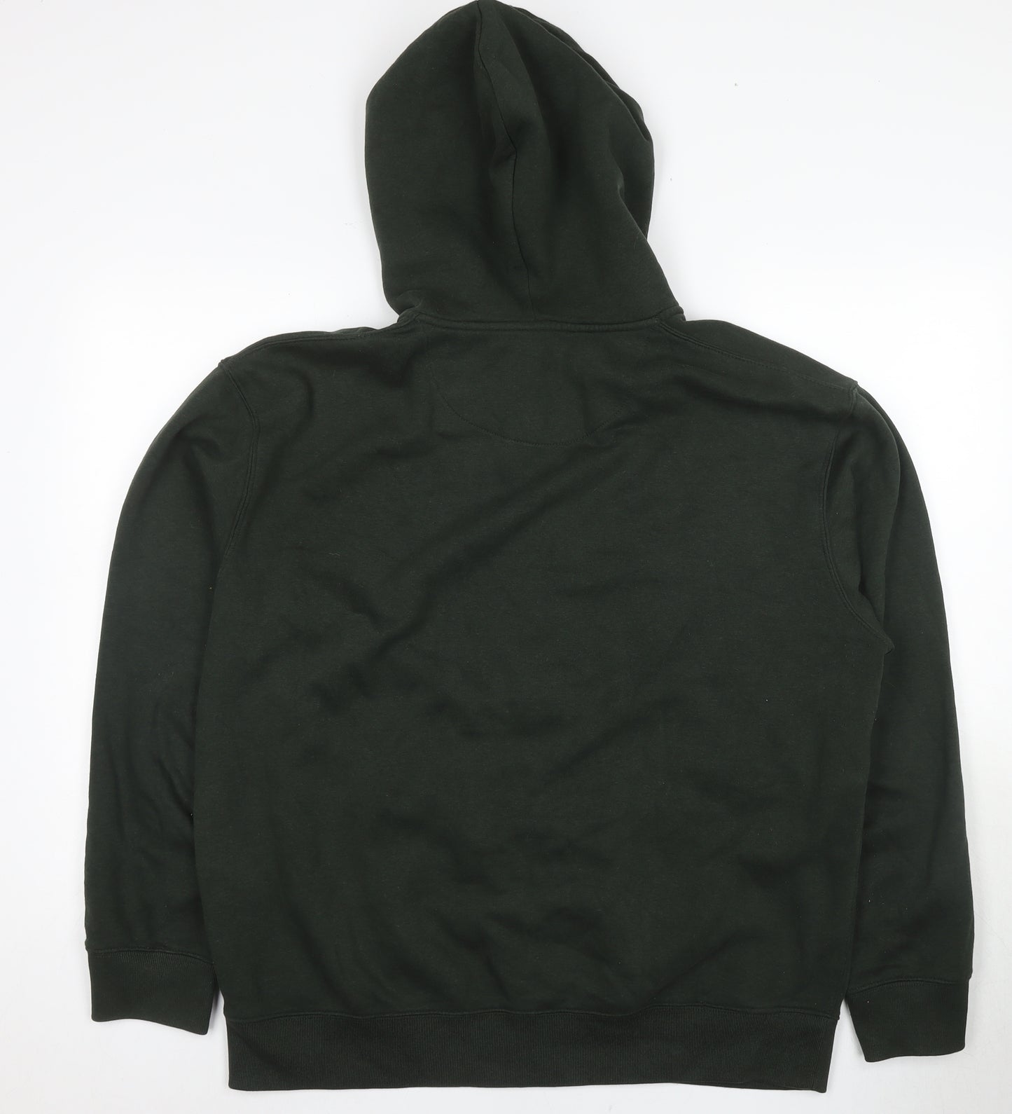 Jack & Jones Men's Green XL Full Zip Hoodie