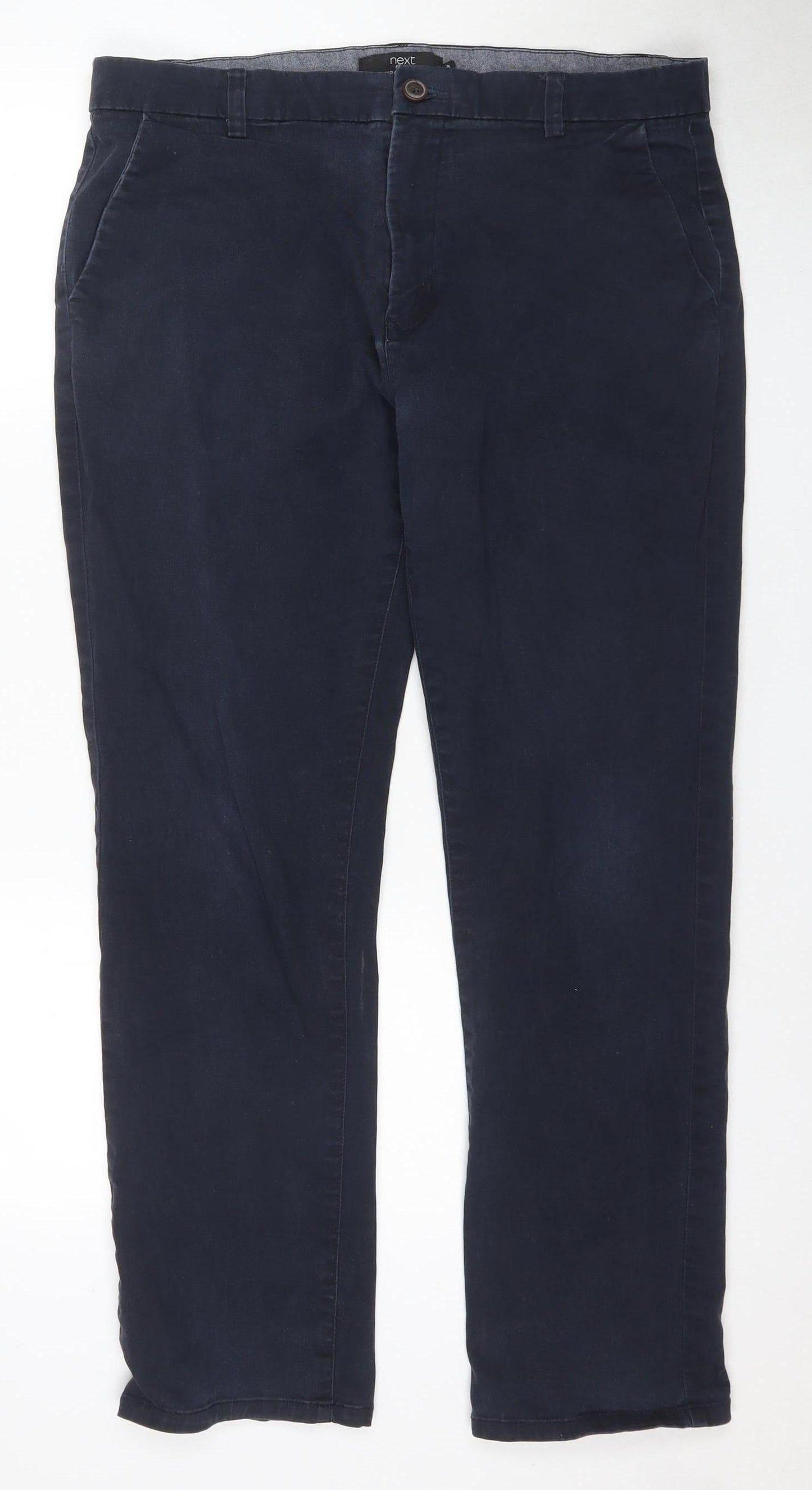 Next Men's Blue Straight Fit Jeans Size 36R