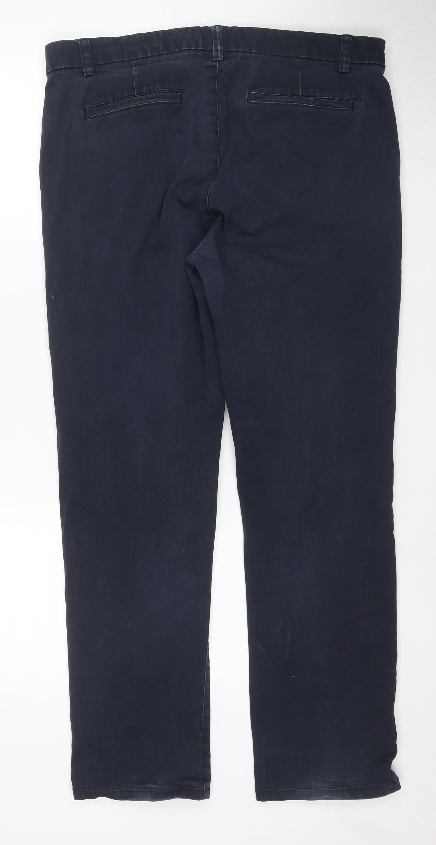 Next Men's Blue Straight Fit Jeans Size 36R