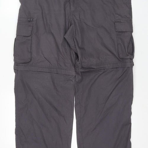 Regatta Men's Black Cargo Trousers Size 36