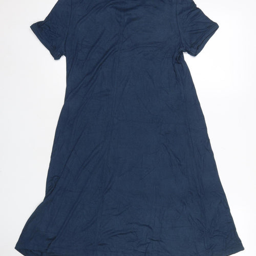 GAP Women's Blue T-Shirt Dress, Size S, Summer Casual