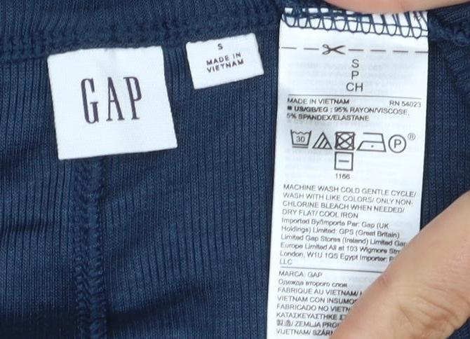 GAP Women's Blue T-Shirt Dress, Size S, Summer Casual