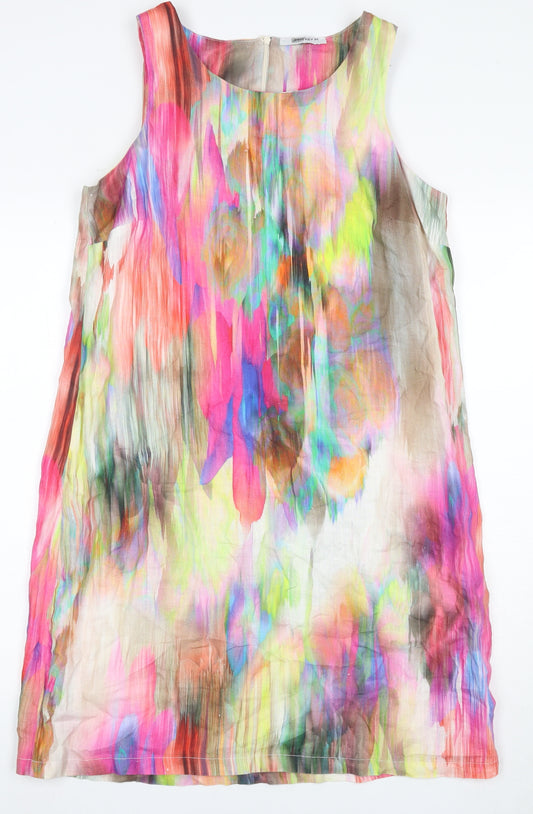 Jimmy Key Womens Sleeveless Multicoloured Dress