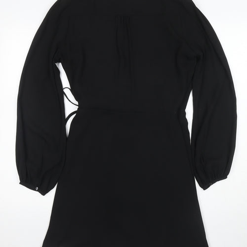 ASOS Black Wrap Dress - Size 12 - Women's Party Wear