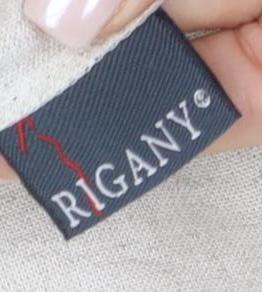 Ricany Women's Beige Pleated Midi Skirt Size 12