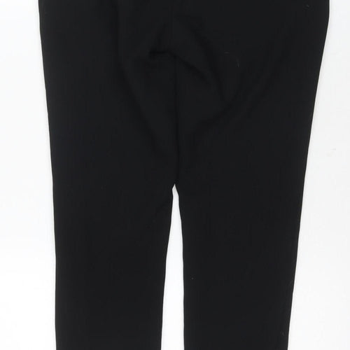 Next Women's Black Straight Trousers Size 6R