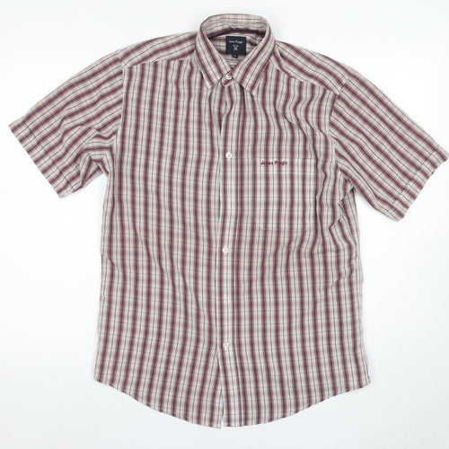 James Pringle Men's Multicoloured Plaid Shirt S