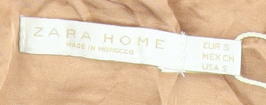 Zara Home Beige Women's Slip Dress, Size S, V-Neck