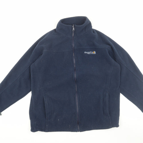 Regatta Boys Blue Fleece Jacket, Size 11-12 Years, Full Zip