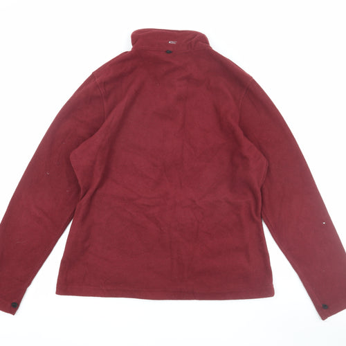 Regatta Women's Red Fleece Jacket Size 14 with Full Zip