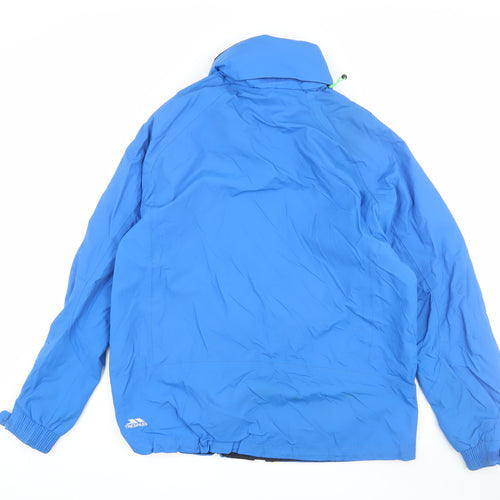 Trespass Men's Blue Windbreaker Jacket S