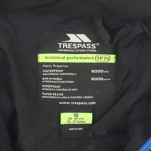Trespass Men's Blue Windbreaker Jacket S