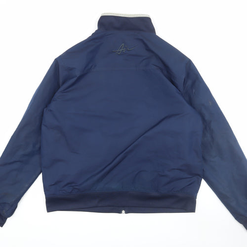 Nike Men's Blue Windbreaker Jacket L