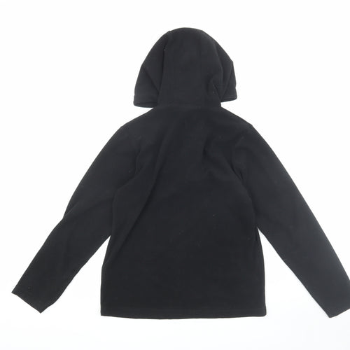 Mountain Warehouse Boys Black Fleece Hoodie 11-12 Years