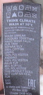 Marks and Spencer Women's Green Parka Size 10 with Hood