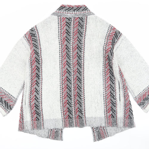 Zara Women's Multicoloured Cardigan - M, Casual Knit