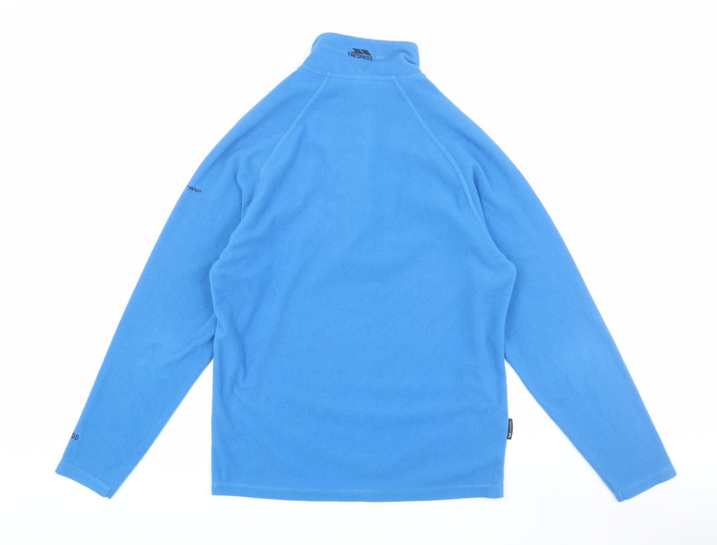 Trespass Boys Blue XS Fleece Half Zip Sweatshirt