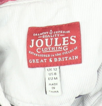 Joules Women's Blue Striped Pullover Sweatshirt