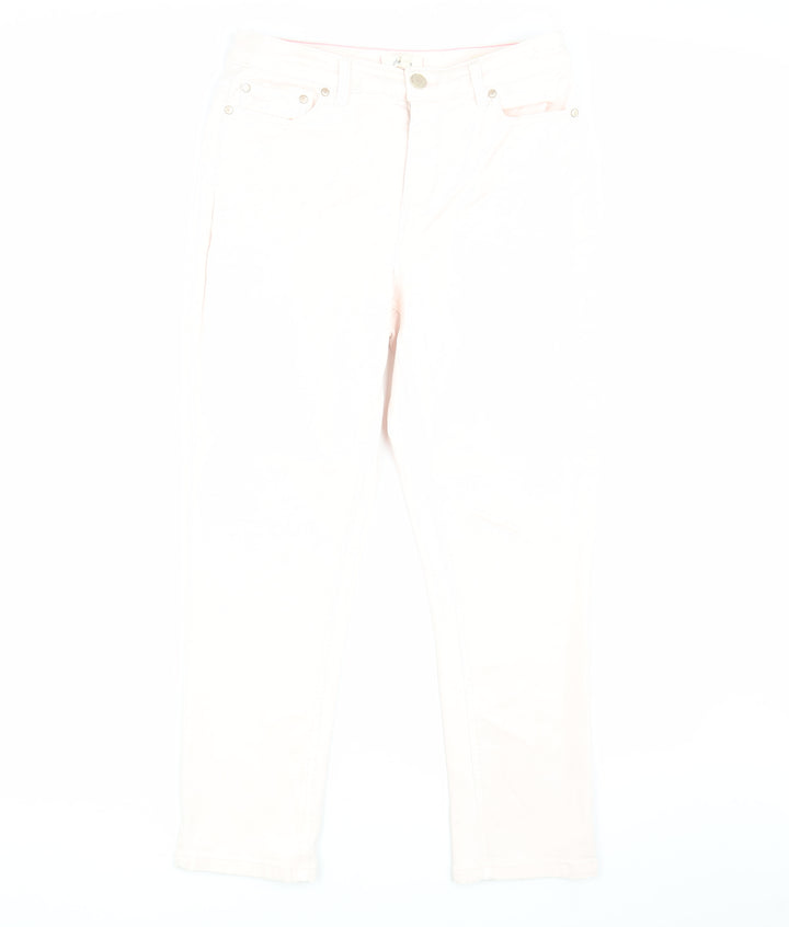 Joules Women’s Ivory Skinny Jeans Size 12 Slim Fit
